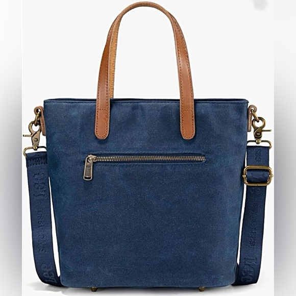 Lee canvas crossbody tote - Picture 2 of 5